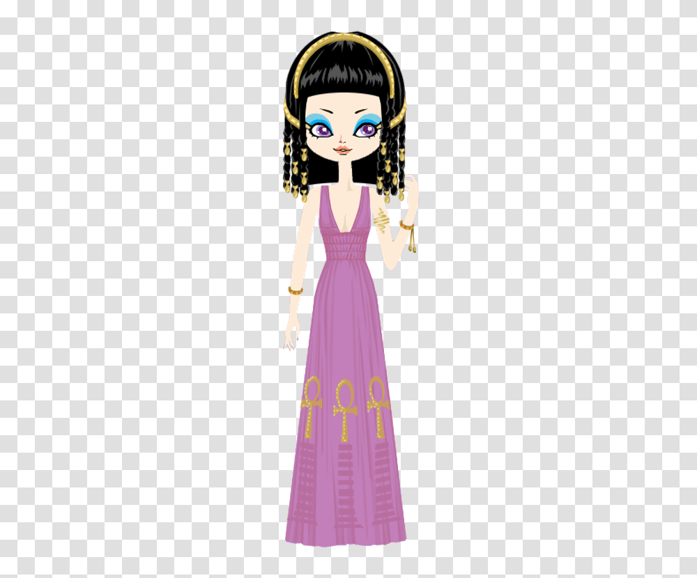 Cleopatra, Apparel, Dress, Evening Dress Transparent Png