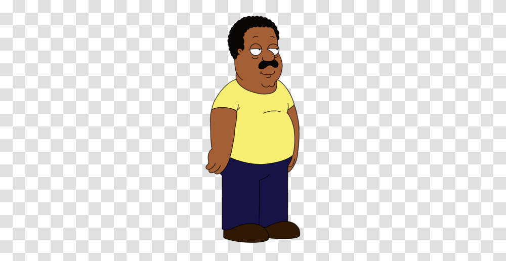 Cleveland Brown Family Guy Addicts, Person, Face, Sleeve Transparent Png