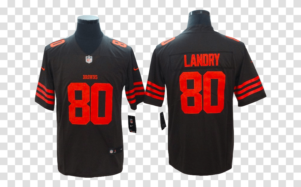 Cleveland Brown Sports Jersey, Apparel, Shirt, Person Transparent Png