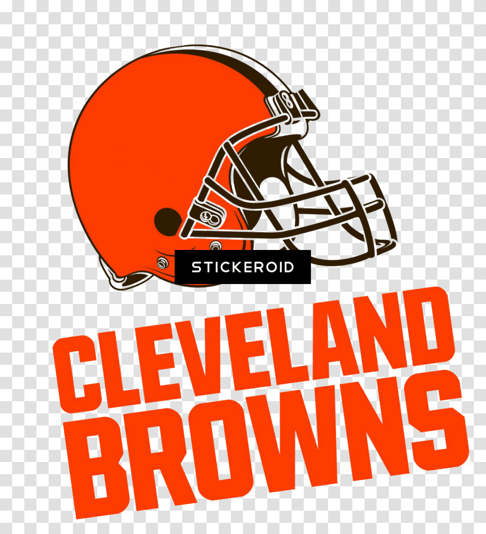 Cleveland Browns Logo Download Steelers Helmet, Apparel, Advertisement, Poster Transparent Png