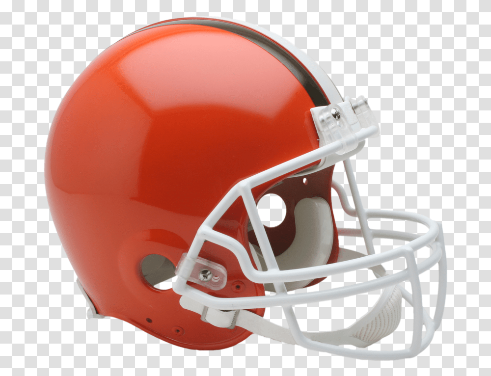 Cleveland Browns Vsr4 Authentic Throwback Helmet Browns Football Helmet, Apparel, American Football, Team Sport Transparent Png