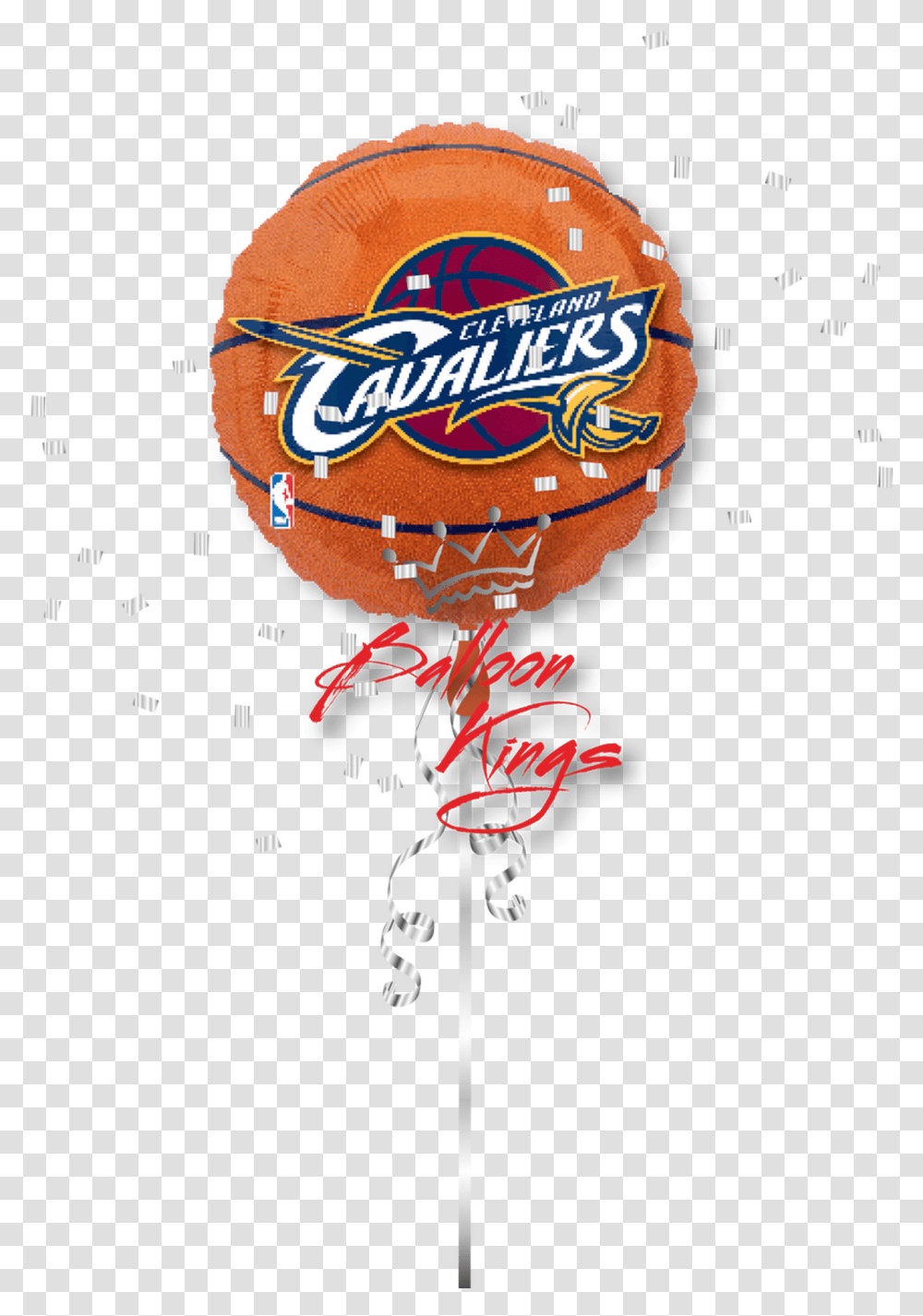 Cleveland Cavaliers Logo, Symbol, Ball, Paper, Food Transparent Png