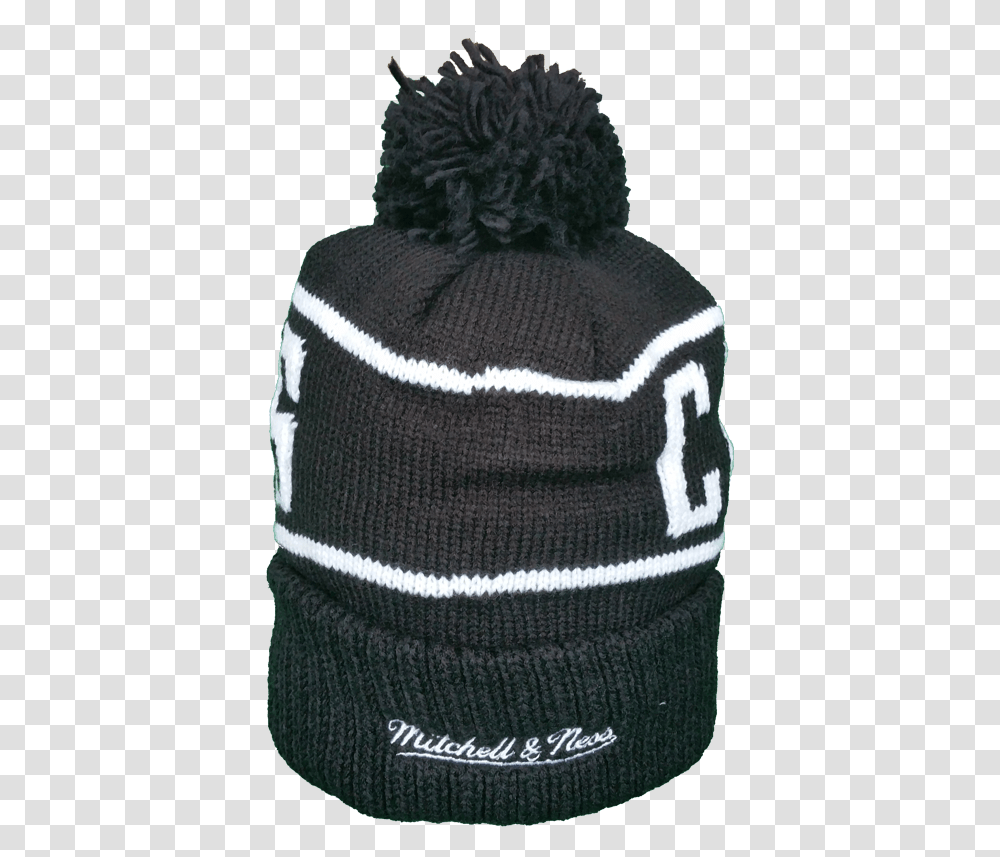 Cleveland Cavaliers Mitchell & Ness Black And White Reflective Logo Nba Toque Knit Cap, Clothing, Apparel, Beanie, Hat Transparent Png