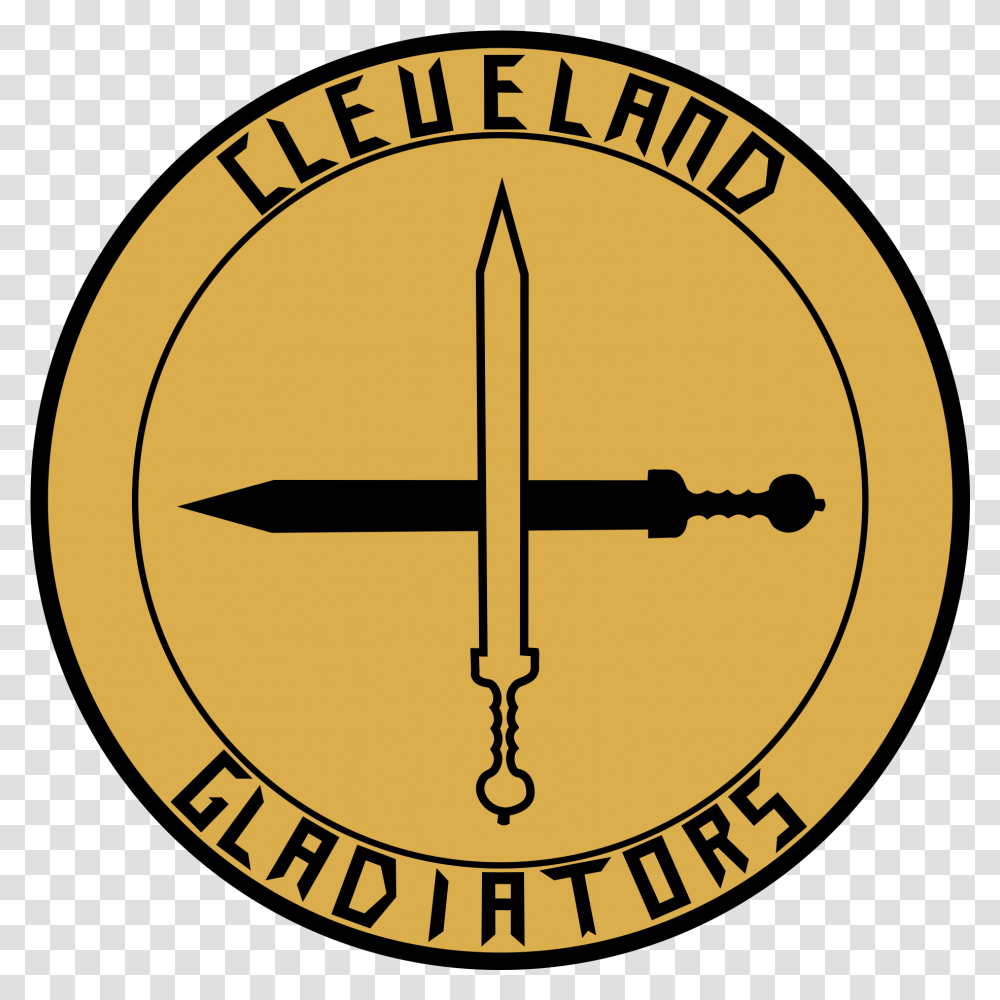 Cleveland Gladiators Concept Logo Gladiator Logos, Compass, Symbol, Trademark, Emblem Transparent Png