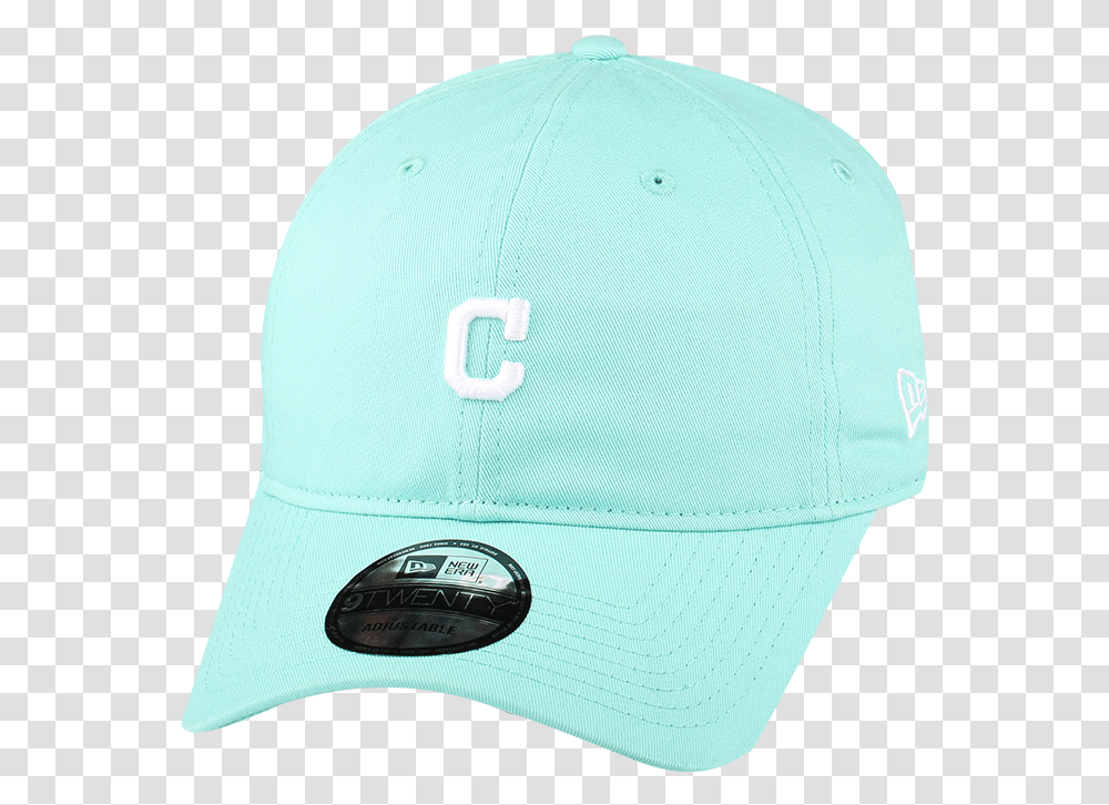 Cleveland Indians Mlb Mini Logo Pastel Collection Mint Baseball Cap, Apparel, Hat Transparent Png