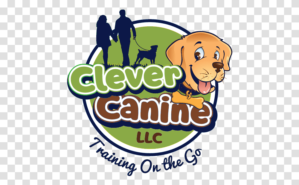 Clever Canine Dog And Puppy Training, Person, Logo, Food Transparent Png