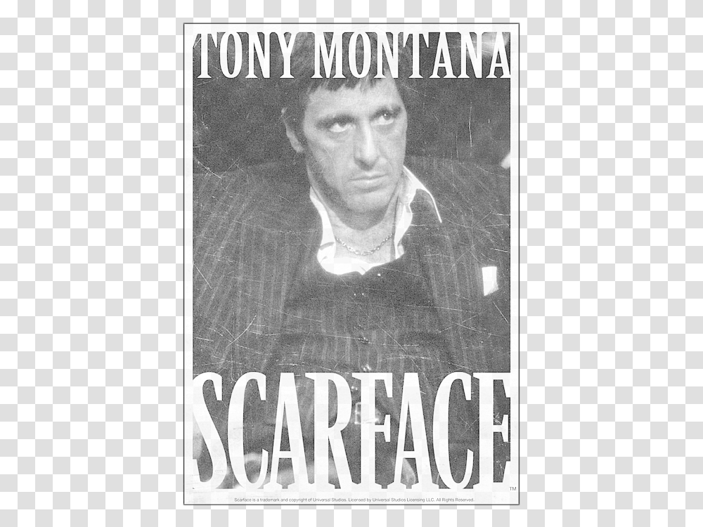 Click And Drag To Re Position The Image If Desired Scarface, Poster, Advertisement, Person Transparent Png