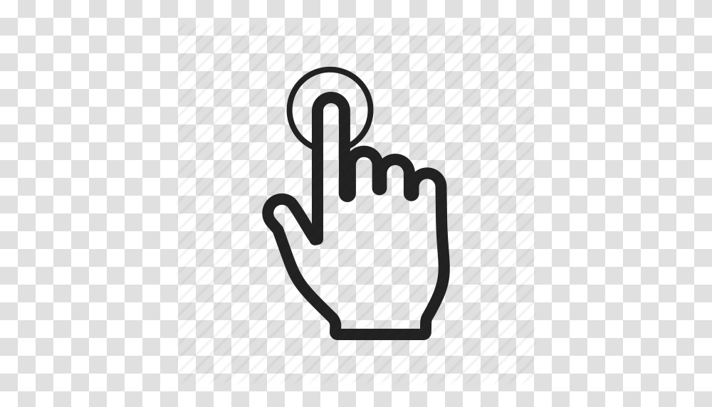 Click Cursor Finger Hand Mouse Pointer Tap Icon, Chair, Furniture, Tabletop, Swing Transparent Png
