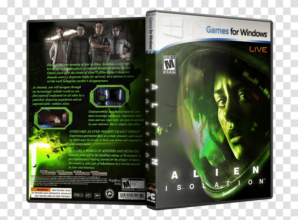 Click Download Alien Isolation Pc Game Repack Black Box Jewel Case, Person, Human, Disk, Dvd Transparent Png