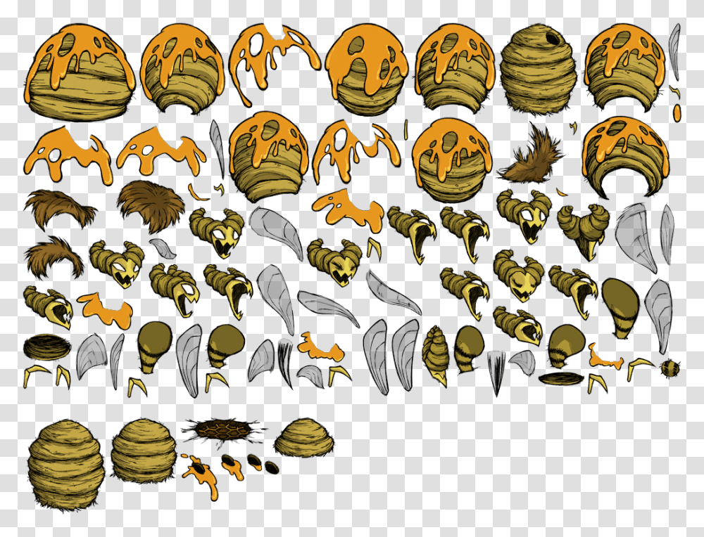 Click For Full Sized Image Bee Queen Don T Starve Queen, Rug, Honey Bee, Invertebrate, Animal Transparent Png