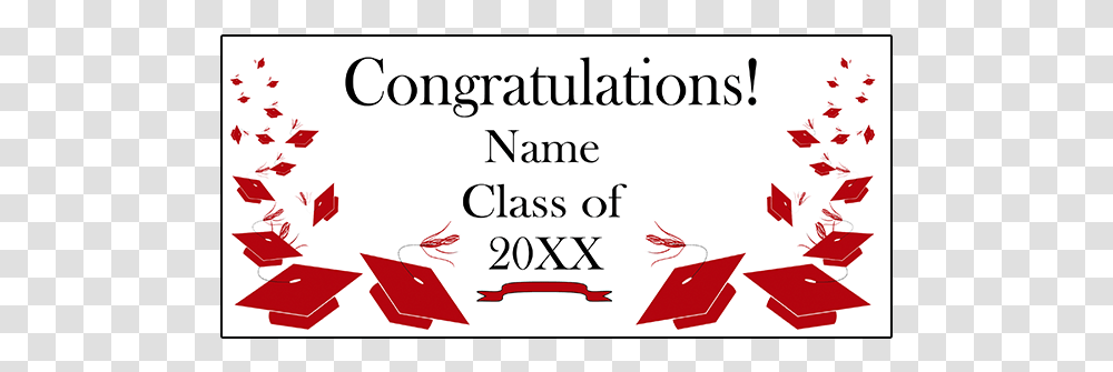 Click For Larger Picture Of Personalized Red Mortarboard Graduation Ceremony, Alphabet, Book, Outdoors Transparent Png
