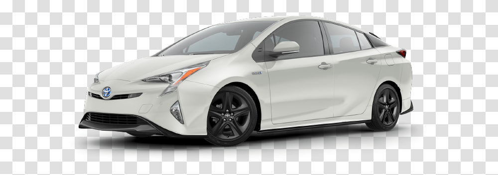 Click Here To Take Advantage Of This Offer White Toyota Prius 2018, Sedan, Car, Vehicle, Transportation Transparent Png