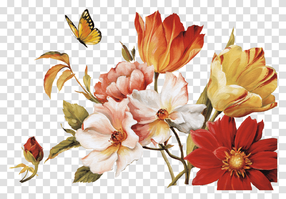 Click On Image To Enlarge Lisa Audit Painting, Plant, Flower, Blossom, Flower Arrangement Transparent Png