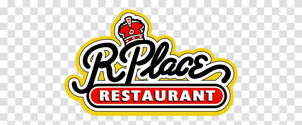 Click On R Place Restaurant Logo To Go To Https Restaurant Logo, Label, Word, Outdoors Transparent Png