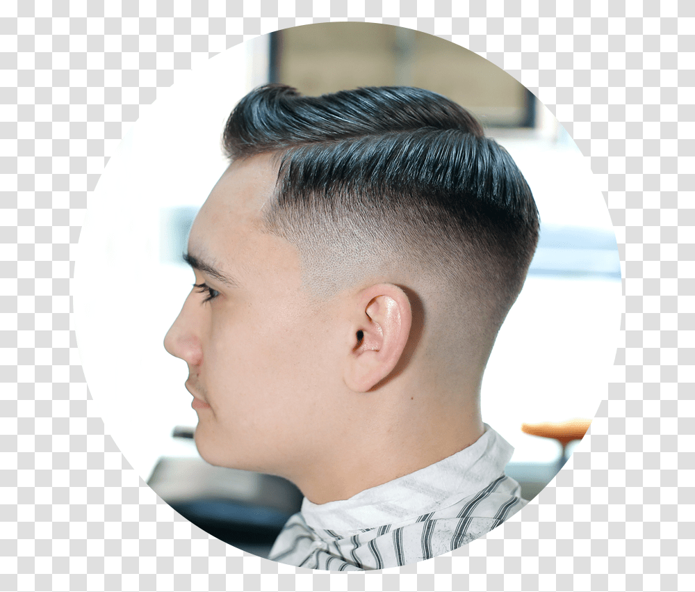 Click On The Pictures To See More Hairstyles Barber Style, Head, Person, Human, Haircut Transparent Png