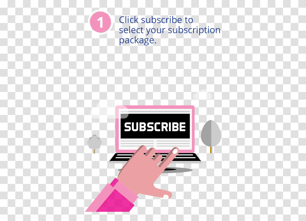 Click Subscribe To Select Your Subscription Package Graphic Design, Airplane, Vehicle, Transportation Transparent Png
