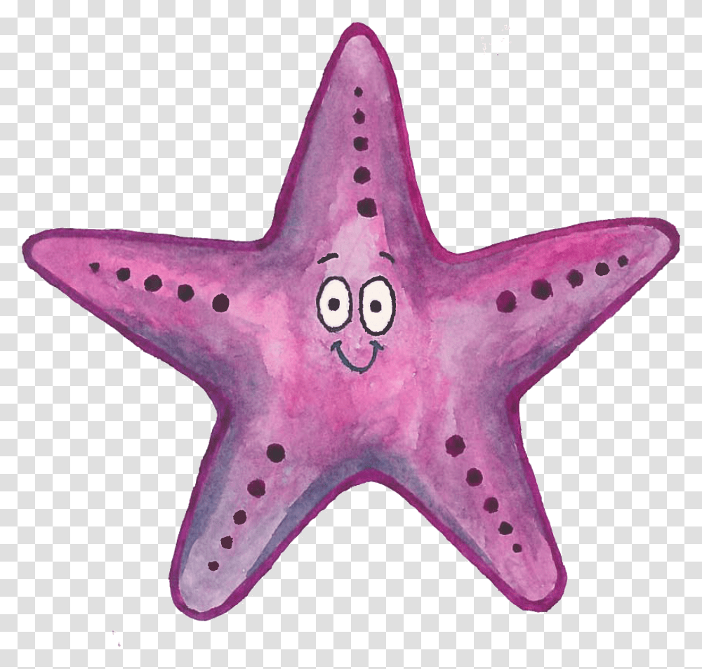 Click The Speech Bubbles To Hear Us Talk Starfish Clipart Purple, Invertebrate, Sea Life, Animal Transparent Png