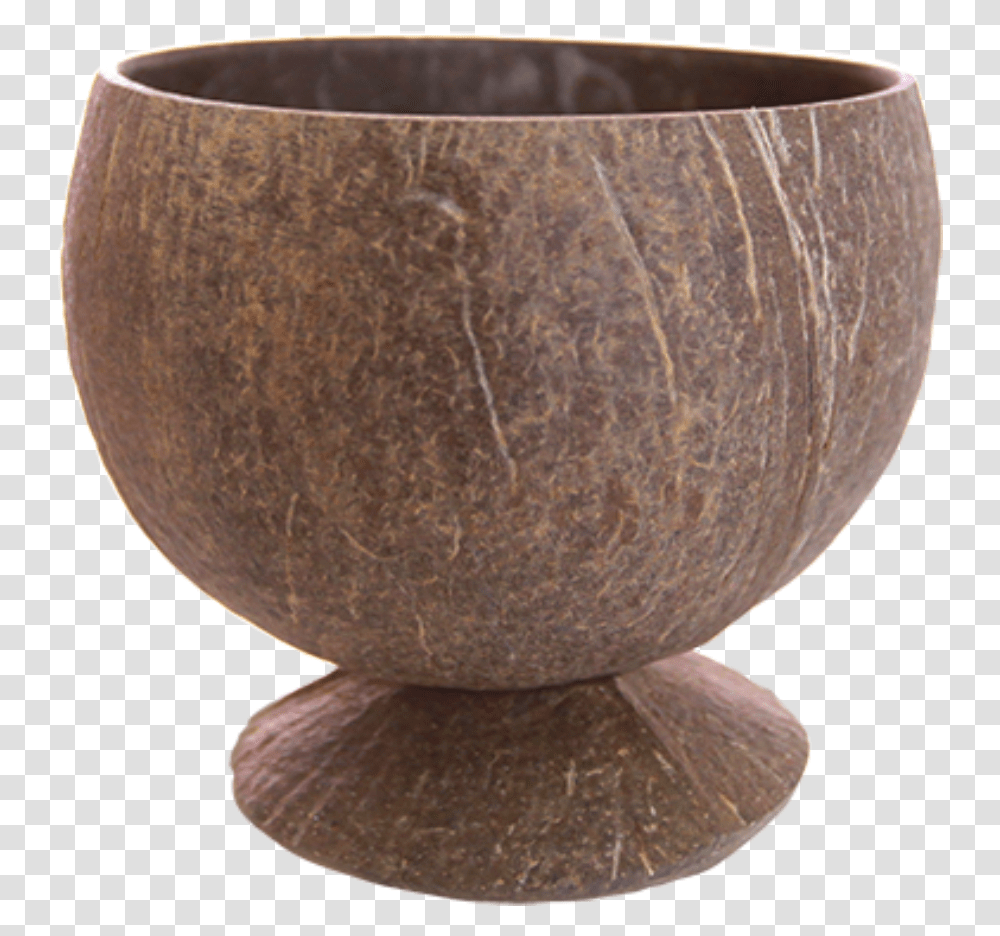Click To Enlarge Image Coconut Cup Coconut Shaped Cups Glass, Bowl, Mixing Bowl, Pottery, Tabletop Transparent Png