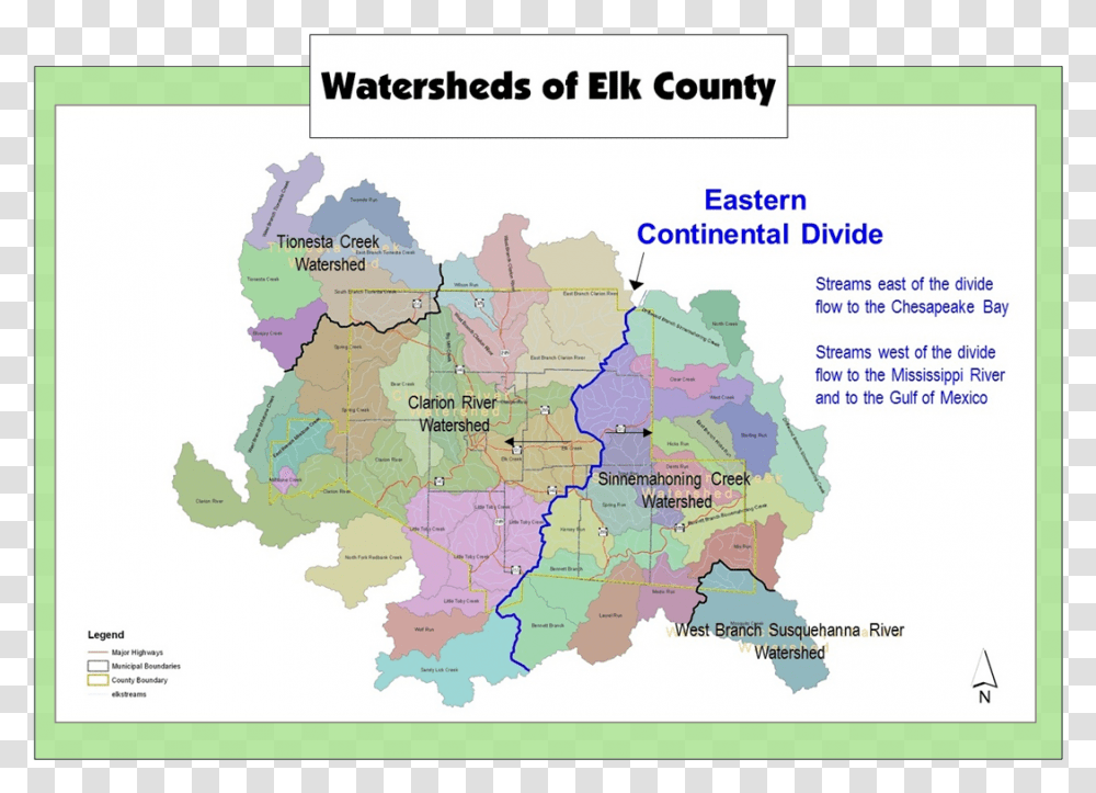 Click To Enlarge Image Ecwatershedorig Sinnemahoning Watershed, Plot, Vegetation, Map, Diagram Transparent Png