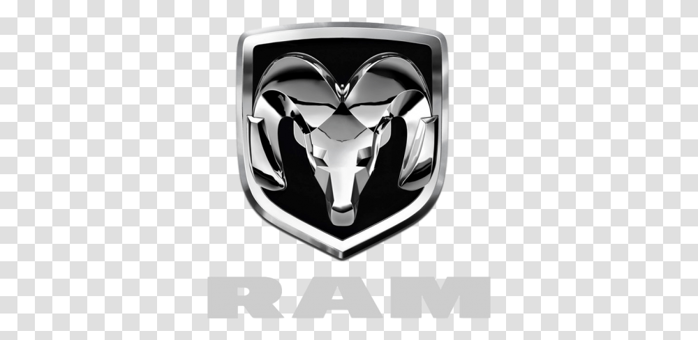 Click To Enlarge Image Ramheadbw Clipped Rev 1 184 Dodge Ram Symbol, Logo, Trademark, Emblem, Helmet Transparent Png