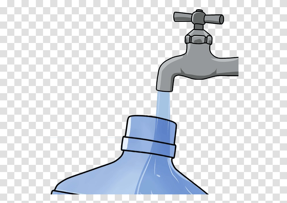 Click To Pour Water From Jug 1 Into Fill Water Bottle Clipart, Indoors, Sink, Sink Faucet, Lamp Transparent Png