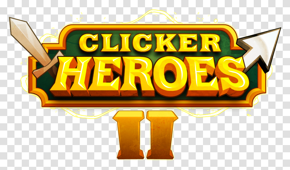Clicker Heroes 2 Logo Illustration, Hotel, Building, Meal, Food Transparent Png