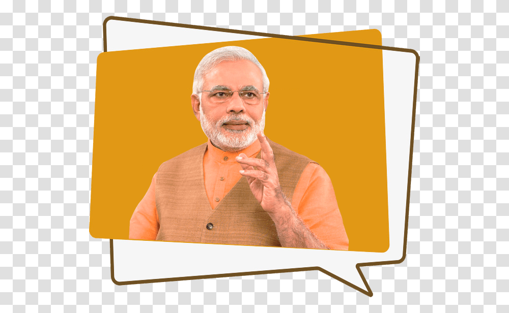 Client Narendra Modi Hd, Person, Human, Face, Portrait Transparent Png