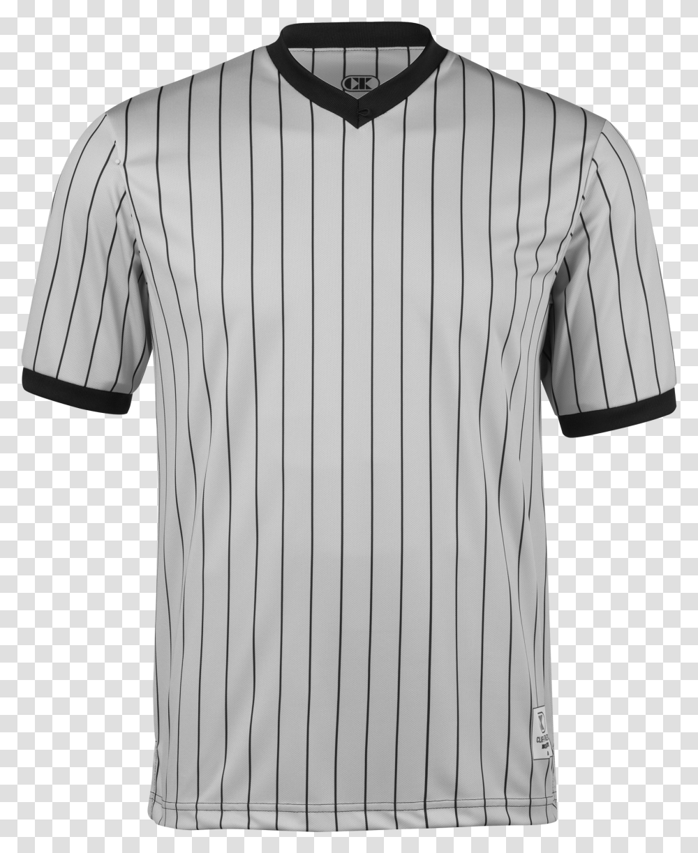 Cliff Keen Gray Officials V Neck Shirt Grey Black Main Shirt, Apparel, Jersey, Dress Shirt Transparent Png