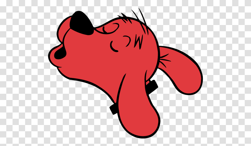 Clifford Stickers, Animal, Mammal, Neck, Food Transparent Png