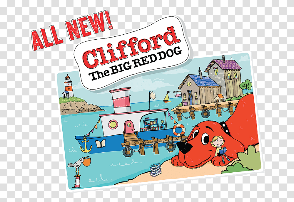 Clifford The Big Red Dog 2019, Neighborhood, Urban Transparent Png