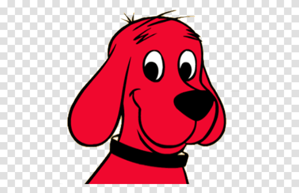 Clifford The Big Red Dog, Face, Alien Transparent Png