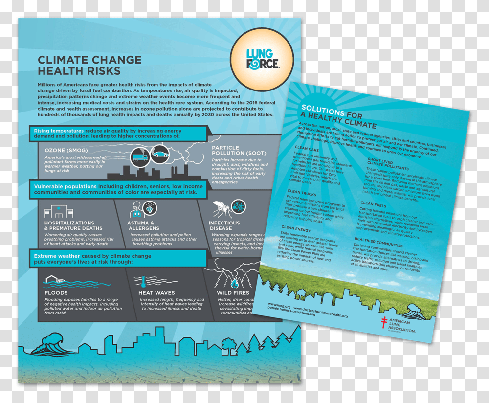 Climat Health Handout Flyer, Poster, Paper, Advertisement, Brochure Transparent Png