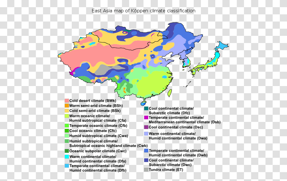 Climate Types Of China, Plot, Map, Diagram Transparent Png