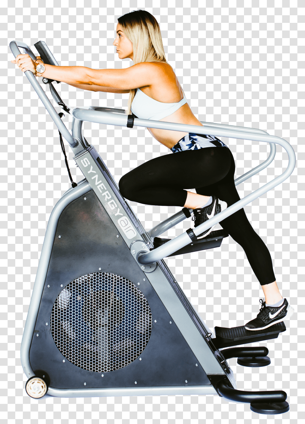 Climber Stationary Bicycle, Working Out, Sport, Person, Fitness Transparent Png