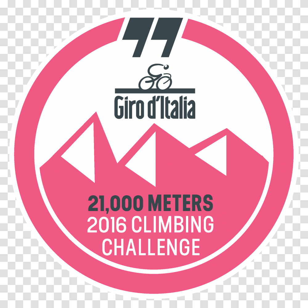 Climbing Giro D Italia, Label, First Aid, Advertisement Transparent Png