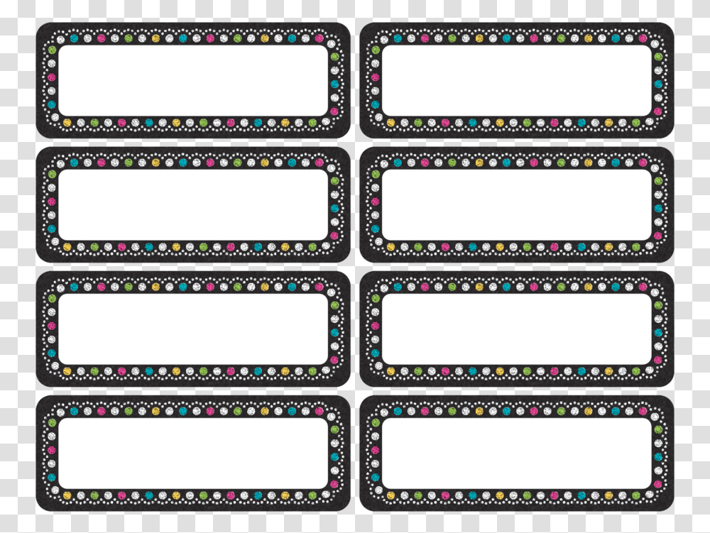 Clingy Thingies Chalkboard Brights Mini Labels Chalkboard Background Brights, Number, Mobile Phone Transparent Png
