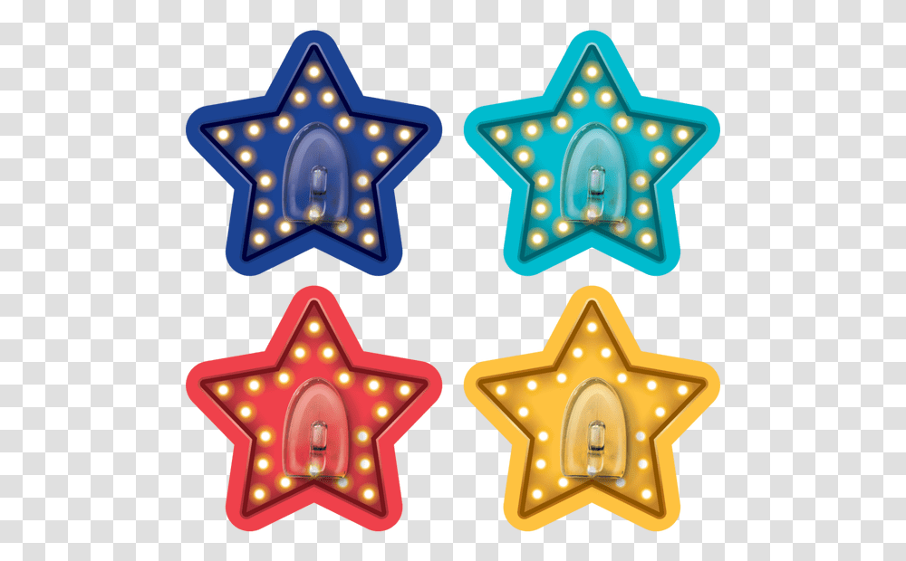 Clingy Thingies Marquee Stars Hooks Marquee Stars, Star Symbol Transparent Png