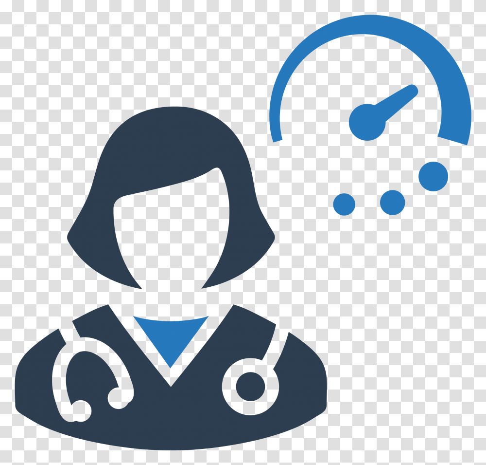 Clinician Icon Doctor Consulting Icon, Silhouette, Hood Transparent Png