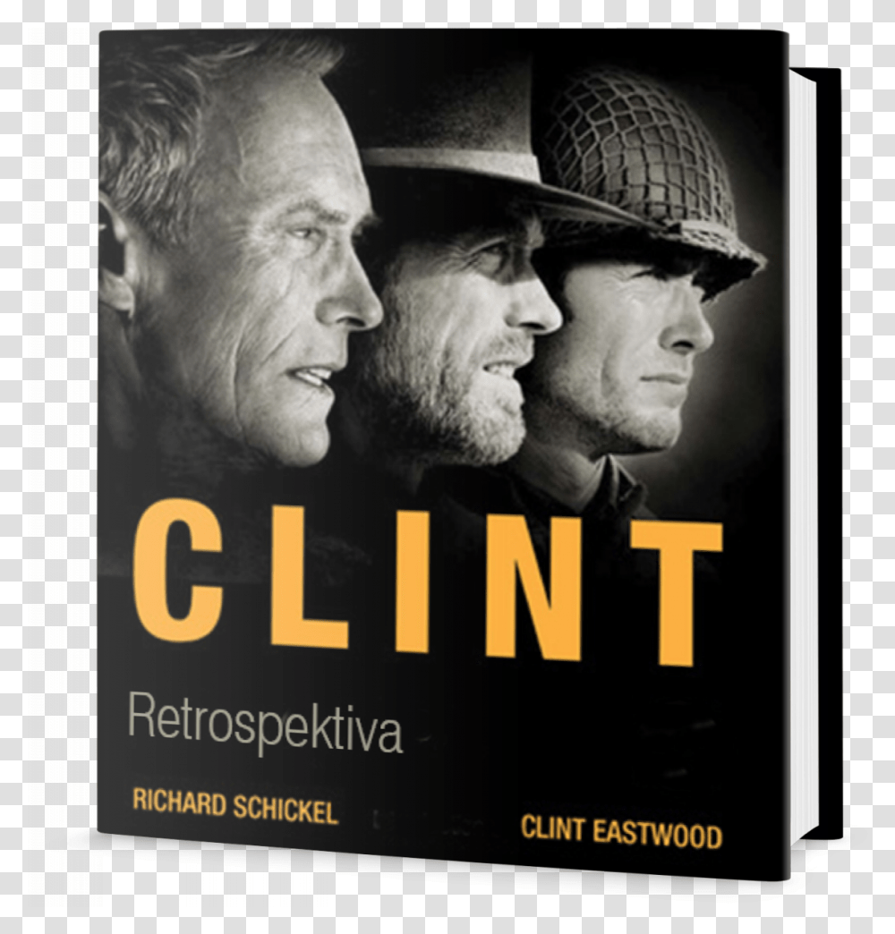 Clint Eastwood Doshl Ikonickho Statusu Kter Nem Clint Eastwood Films, Hat, Person, Poster, Advertisement Transparent Png