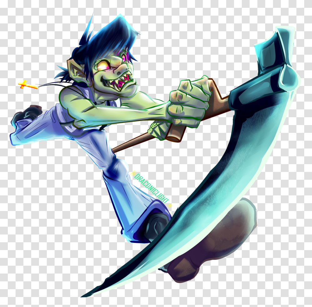 Clint Eastwood Murdoc Niccals Background, Toy, Hand Transparent Png