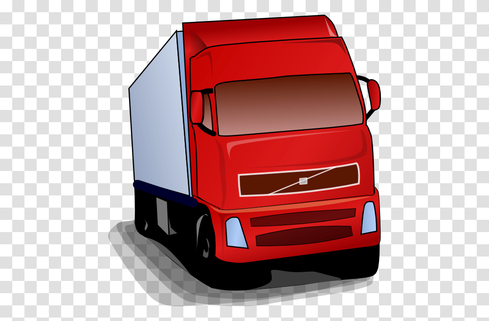 Clip Art 18 Wheeler Meme Truck Clip Art, Vehicle, Transportation, Trailer Truck, Van Transparent Png