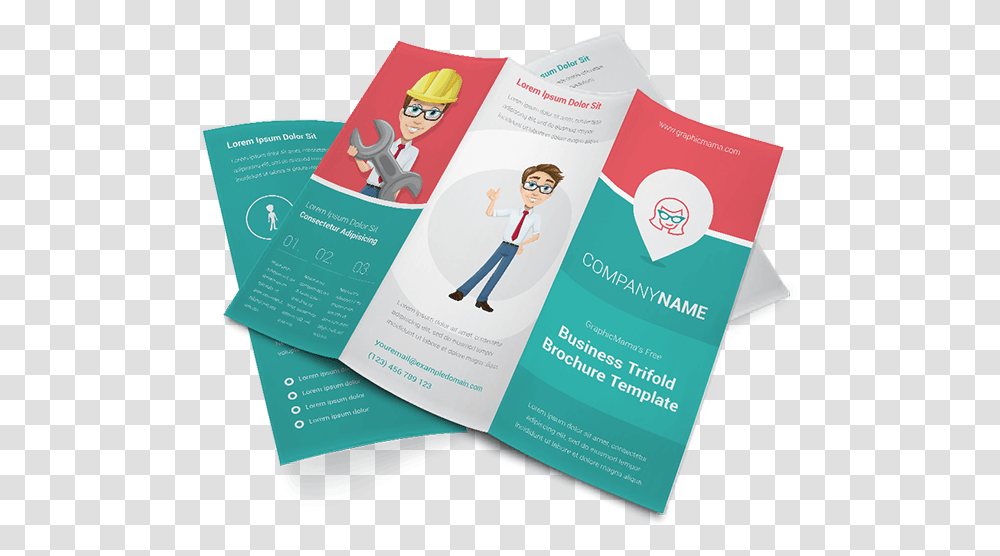 Clip Art 3 Fold Brochure Templates Tri Fold Brochure, Flyer, Poster, Paper, Advertisement Transparent Png