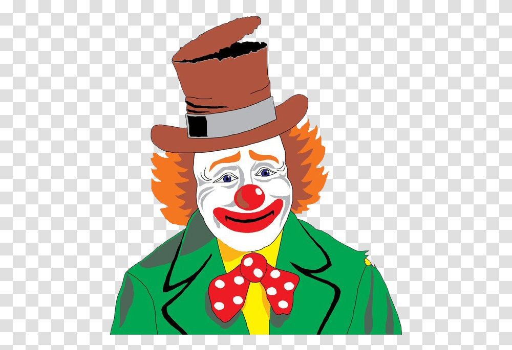 Clip Art A Transprent Circus Joker Images Download, Performer, Person, Human, Clown Transparent Png