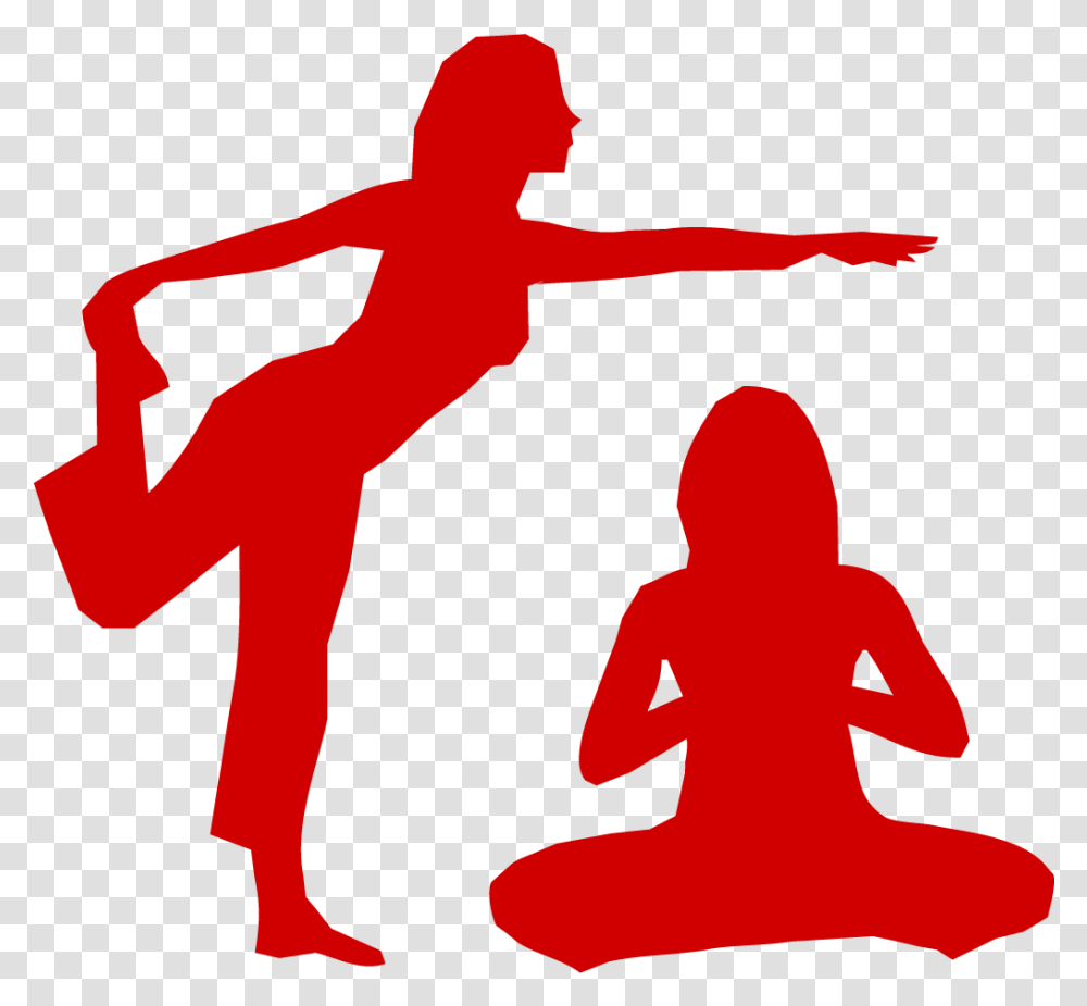 Clip Art Aerobics Class Instructor Clipart Physical Exercise Icon Hd, Person, Silhouette, Girl, Female Transparent Png