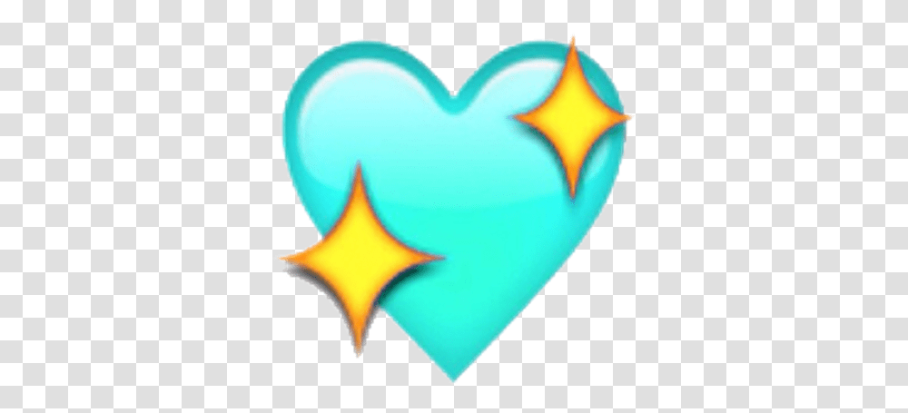 Clip Art Aesthetic Emojis Light Blue Emoji Heart, Balloon, Cushion, Pillow, Mousepad Transparent Png