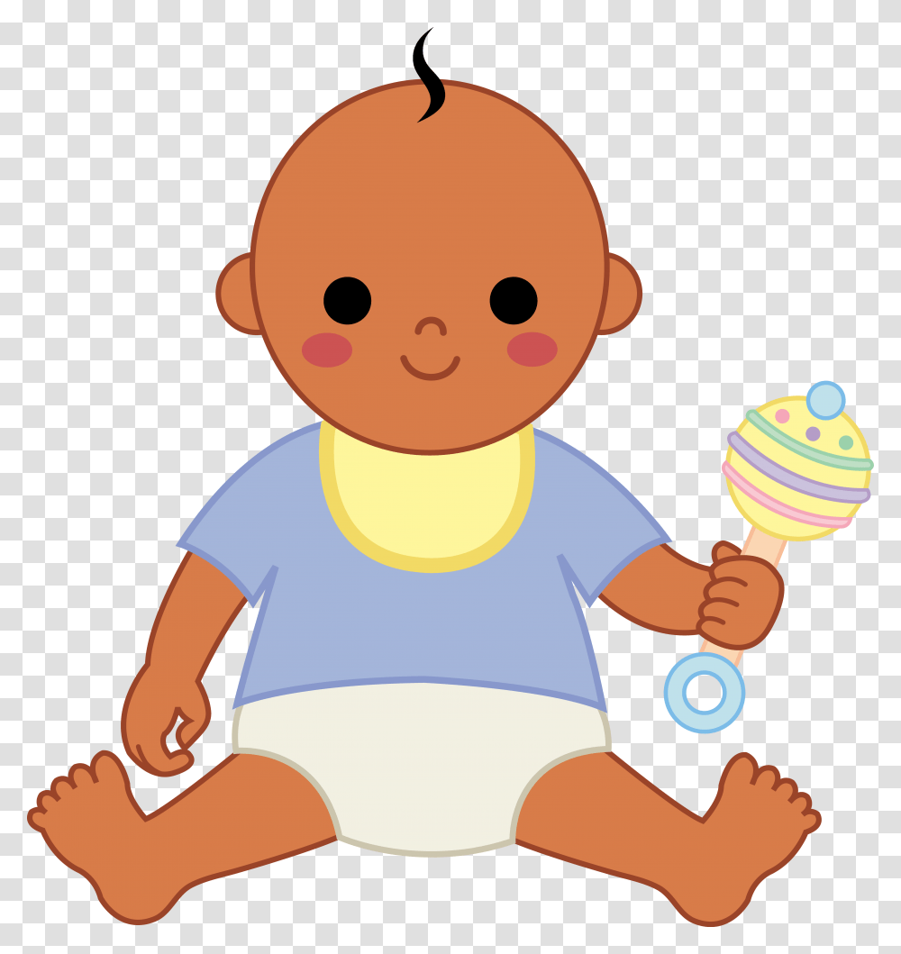 Clip Art African American Baby Jesus Baby Doll Clip Art, Food, Rattle, Light, Cream Transparent Png