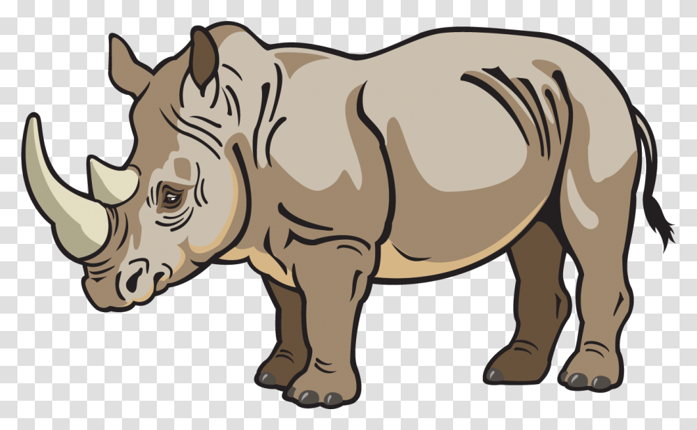 Clip Art African Animals, Rhino, Wildlife, Mammal, Horse Transparent Png