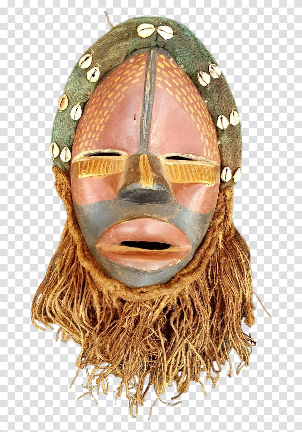 Clip Art African Tribal Costume Face Mask, Helmet, Apparel Transparent Png