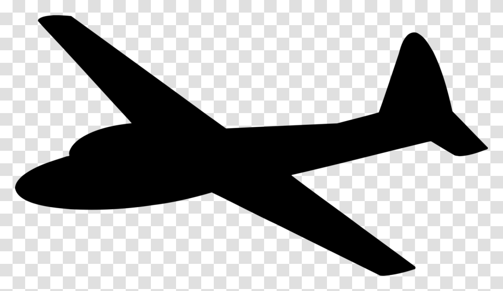 Clip Art Airplane Silhouette Winging, Gray, World Of Warcraft Transparent Png