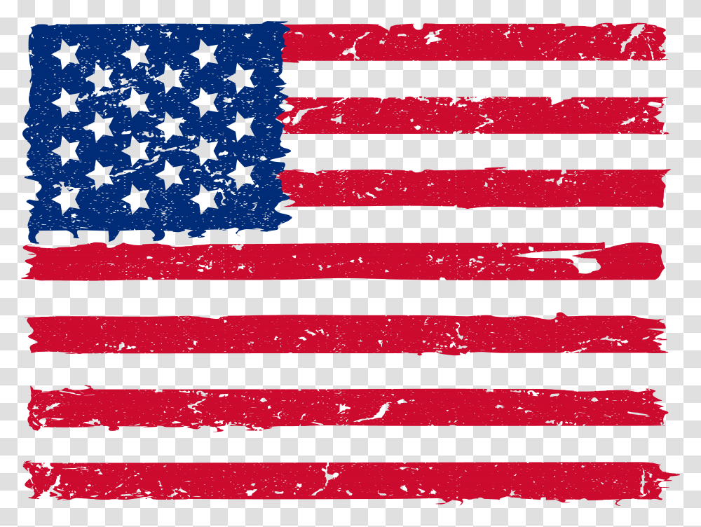 Clip Art American Flag Vintage Clipart Flag United States, Doodle, Drawing Transparent Png